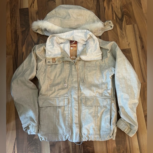 Women's Premium Ski Jacket with Faux Fur Trim - Picture 8 of 8